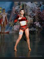 photo from the publication "XVI WDO: Latina Solo 1 ( #183 )", author Kostya Romantikov, Tags: [short shorts, tight shorts, World Dance Olympiad, sandals, dancing, events, halter (cut-off) top, pantyhose (tights) fishnet brown]