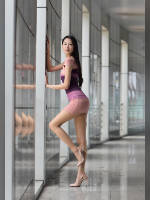 photo from the publication "AAA", author lee shun chieh, Tags: [brunette, outdoor, asian, Staged photography, long legs]