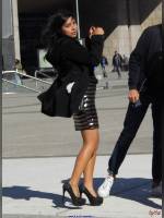 photo from the publication "PARIS 2015 " The Cold is Back " by Angel-Dust", author Angel-Dust, Tags: [Paris, Paris, France, France, France, outdoor, outdoor, short skirt (miniskirt), long legs, , La Défense, Europe, Europe]